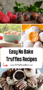 Easy no bake Truffles Recipes ideas to create with various flavors and toppings. Gift them or make easter eggs, a dessert or as a snacks.