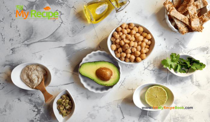 Healthy Creamy Avocado Hummus recipe boasts many health benefits and is high in fiber and protein, curbs the appetite, flavored with spices. ingredients