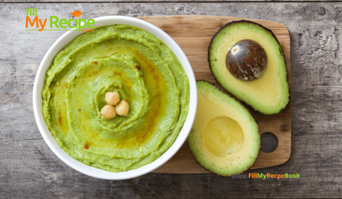 Healthy Creamy Avocado Hummus recipe boasts many health benefits and is high in fiber and protein, curbs the appetite, flavored with spices.