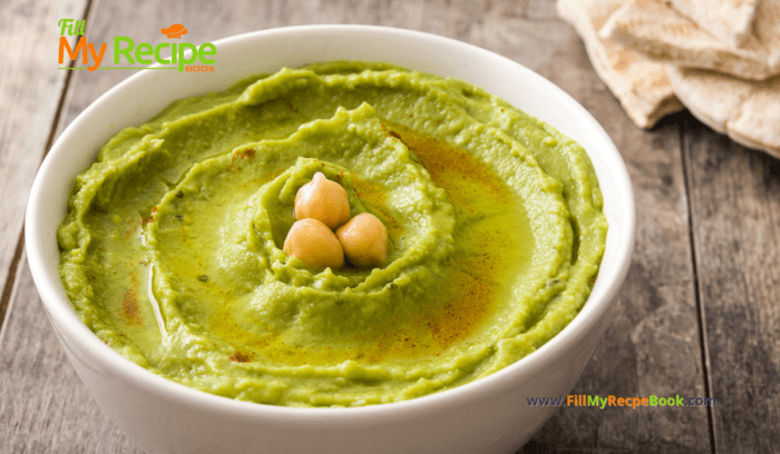 Healthy Creamy Avocado Hummus recipe boasts many health benefits and is high in fiber and protein, curbs the appetite, flavored with spices.