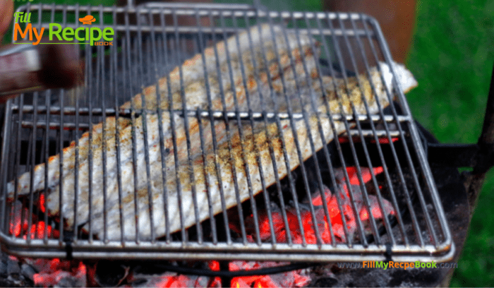 Fresh Tasty Snoek Braai recipe. A fish fresh from the South African sea, grill with sticky apricot jam an easy glaze and serve with salads.