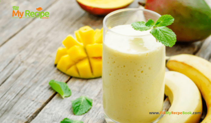 Healthy Gut Soothing Turmeric Smoothie recipe. The best fresh organic fruits and turmeric, for anti-inflammatory benefits and healings.