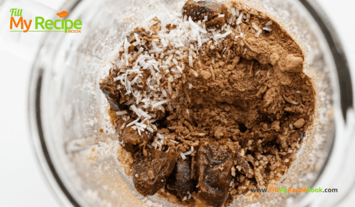 blending the filling. Peanut Butter Caramel Brownies Recipe. Easy homemade from scratch no bake healthy salted chocolate caramel filling with walnut and date base.