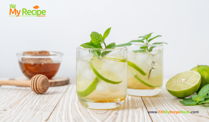 Make this 2 ingredient simple healthy lime juice with honey recipe. Its so refreshing and a thirst quenching natural health benefiting juice.