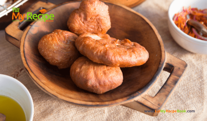 Best Homemade Vetkoek Recipe that is a traditional South African idea. Easy bread dough fried in oil, filled with fillings for a lunch meal.