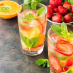 Healthy Infused Fruit Water Recipe that doubles as a detox and a refreshing fruity cold drink on hot days. An easy recipe with fresh fruit.