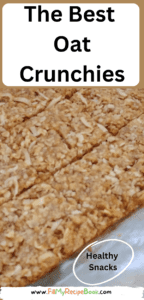 Bake The Best Oat Crunchies recipe idea with coconut and honey. Easy and healthy oatmeal or jungle oats South African family snacks.