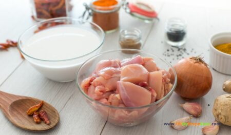 Vetkoek Curry Chicken Filling