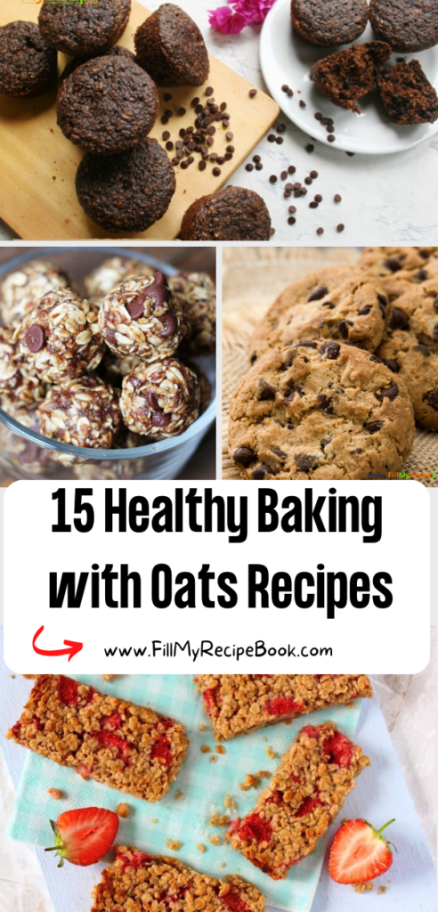 15 Healthy Baking with Oats Recipes - Fill My Recipe Book