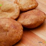 Bobotie Filled Vetkoek Pockets Recipe idea. Popular South African recipes to make for snack or a meal with bobotie mince, and vetkoek.