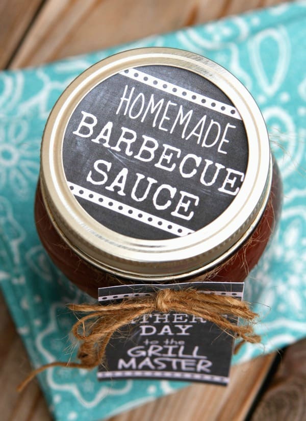 Looking for a quick and easy Father’s Day Gift for your grill master?  Whip up a batch of this delicious Homemade Old Bay BBQ Sauce.  It tastes great and can be made in less than 15 minutes.