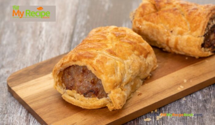 Mini Puff Pastry Sausage Rolls Recipe. Easy homemade oven baked sausage rolls, a meal or appetizer and even a snack with versatile fillings.