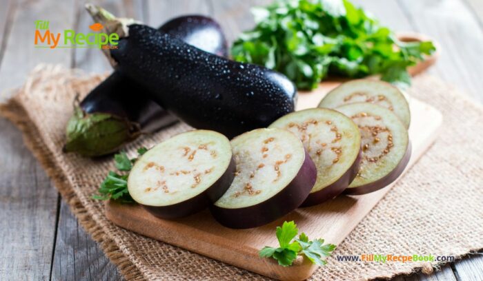 Grilled Caprese Eggplant Steak recipe idea for a healthy meal. A quick and easy side dish for meals, topped with cheese, tomato and spices.