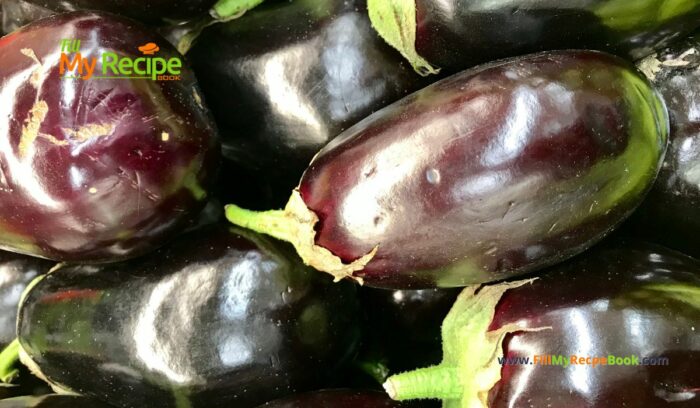 eggplant, Easy Mini Eggplant Pizza recipe idea. A very simple oven bake healthy vegetarian or gluten free snack or side dish filled with vitamins.