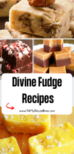 Divine Fudge Recipes ideas to create. Easy no bake stove top recipes to cook with flavors and fillings of nuts and Nutella, sweet dessert.