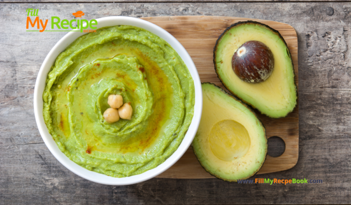 Healthy Creamy Avocado Hummus recipe boasts many health benefits and is high in fiber and protein, curbs the appetite, flavored with spices.