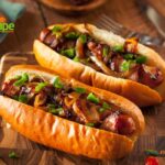 Homemade Bacon Wrapped Hot Dogs recipe that is quick and filling for weekend lunches. Sauté the bacon and vienna for a flavorful meal.