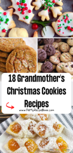 18 Grandmother's Christmas Cookies Recipes. Easy traditional ideas for decorated holiday cookies and biscuits that families love.