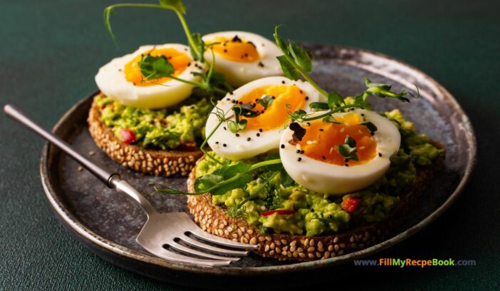 Boiled Eggs for Breakfast recipe ideas in an egg cup or on toast or a sandwich. Eggs are filled with protein and are a great energy sauce, for salads and easter use.
