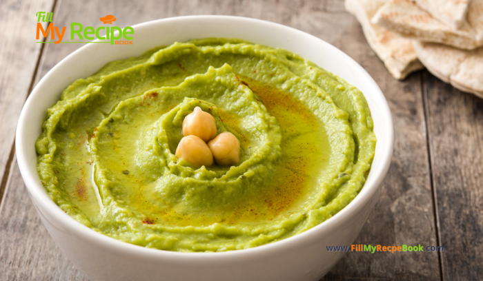 Healthy Creamy Avocado Hummus recipe boasts many health benefits and is high in fiber and protein, curbs the appetite, flavored with spices.