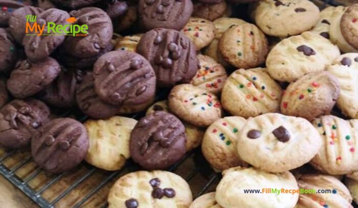 Popular Family Butter Biscuits recipe. Best Vanilla or chocolate biscuits that are easy homemade snacks, bake and store for holidays.