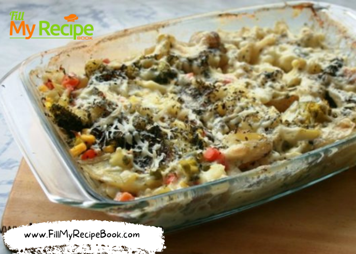 The Tasty Vegetable Dish recipe oven baked. An easy healthy vegetable casserole that can be made ahead with veggies as a side dish.