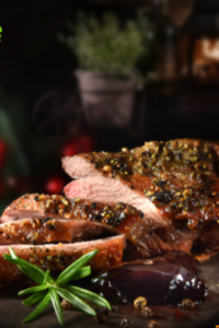 10 Christmas Meal Menu Ideas and recipes. Easy Family dinner of roasted meat dishes and hot side dishes with salads and desserts for a menu.