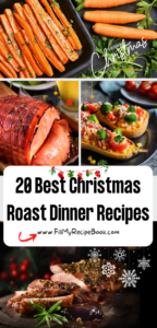 20 Best Christmas Roast Dinner Recipes ideas to create. A holiday lunch or dinner main course meal menu or Christmas Eve with Family.
