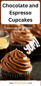 Chocolate and Espresso Cupcakes. Make these amazing tasty expresso filled chocolate cupcakes with buttercream icing and a hot cup of coffee.