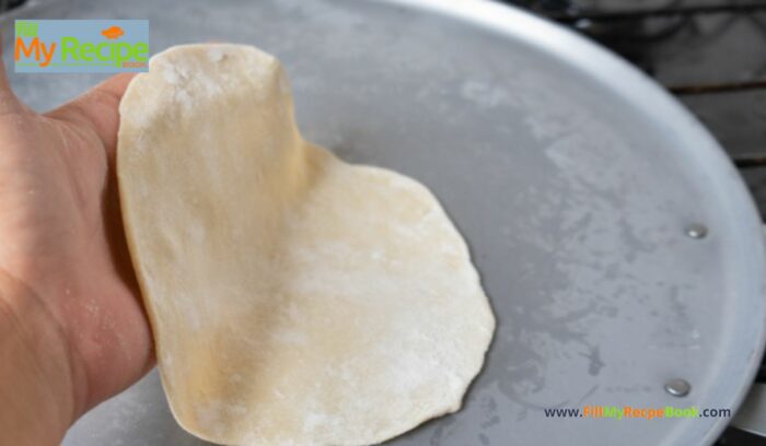 Quick Homemade Tortilla Recipe. Most of the time a person purchases some tortillas, but these are so quick and easy to make at home, tastier.