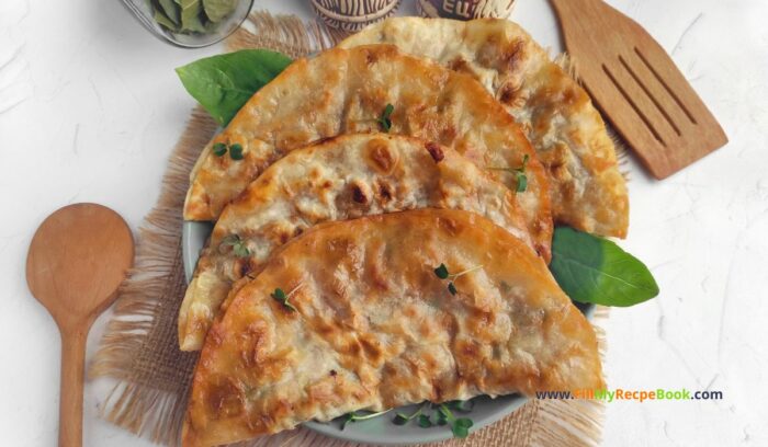 Keto Easy Ground Beef Enchiladas Recipe idea. A simple lunch or light meal that is low carb with raw minced meat, spices and green onion.