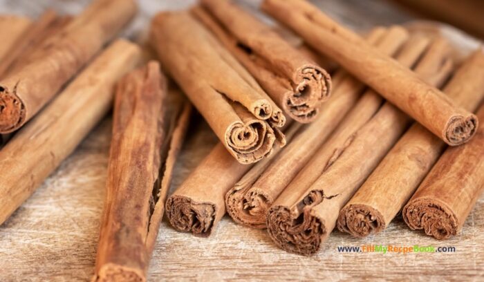 cinnamon sticks, Easy Rice Cooker Rice Pudding recipe idea. So simple, made with milk and served with some cinnamon and nuts for a delicious dessert.