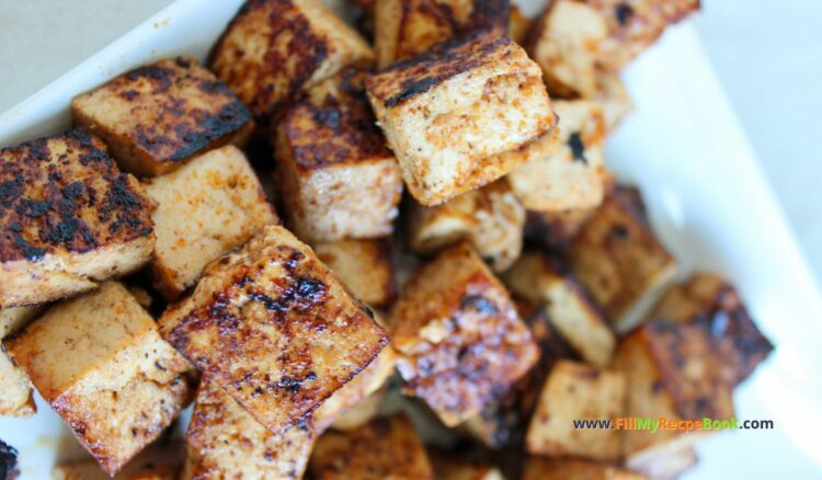 Easy Tofu Veggie Stir Fry Recipe - Fill My Recipe Book