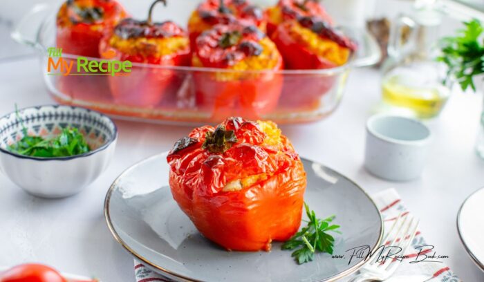 Amazing Stuffed Peppers Recipes ideas that have rice, meats like chicken in the fillings. Healthy easy to follow recipes for lunch or dinner.