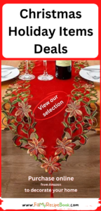 Set your home and table with these items, for Christmas Holiday Items Deals. From baking to cutlery, dishes. Happy Christmas.