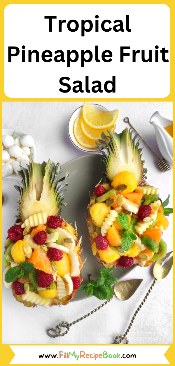 Tropical Pineapple Fruit Salad