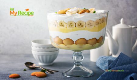 Put together this Festive Banana Pudding Trifle recipe for a dessert. An easy Christmas trifle to serve after the meal for family.