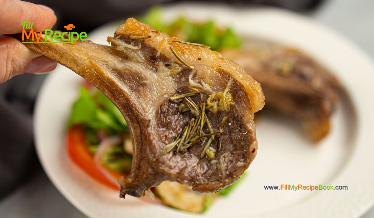 Simple Roasted Lamb Chops - Fill My Recipe Book