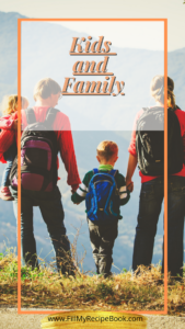 Kids friendly and family recipe ideas to create from scratch.