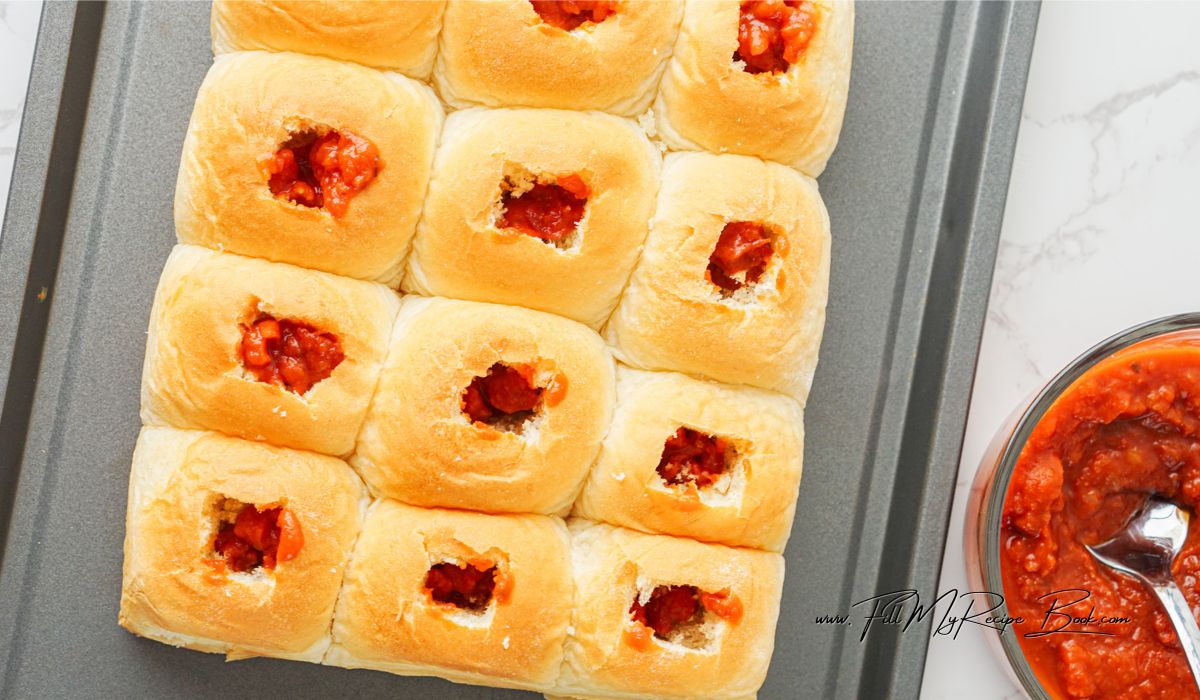 Easy Pull Apart Meatball Sliders - Fill My Recipe Book