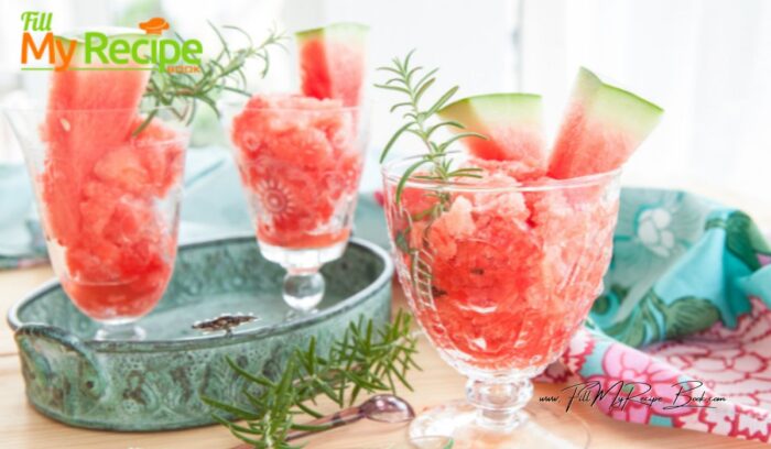 Refreshing Watermelon Honey Slushies with lime recipe. Cool 3 Ingredients summer iced drink sweetened with healthy honey for those hot days.