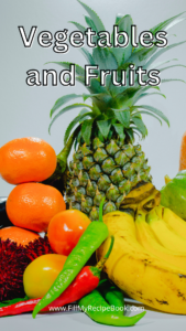 Vegetables and Fruits recipes ideas that include fruit idea recipes, vegetable dishes, avocados recipes and banana recipes.