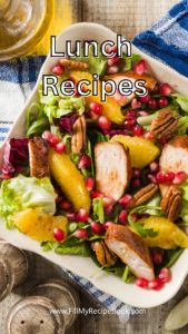 Lunch Recipes idea to create with sandwiches, salads, soups, school lunches. Light filling lunches of the day for a quick meal.