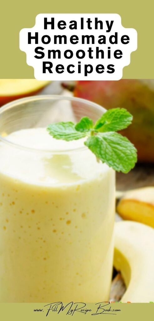 Blend your way to better health with easy smoothie recipes made from fresh fruit. Discover healthy, homemade smoothies perfect for any time of day.