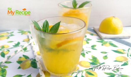 A healthy homemade sports drink made with coconut water, citrus juice, and sea salt, a refreshing, hydrating, filled with natural electrolytes.
