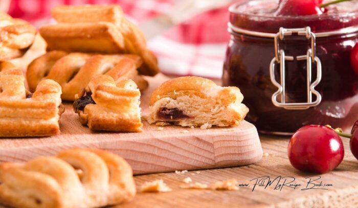 If you have leftover cherries, bake these Mini Cherry Pastry Pies. This easy recipe features a buttery shortbread crust, perfect for a delightful single serving.