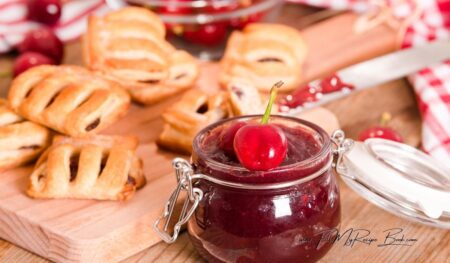 If you have leftover cherries, bake these Mini Cherry Pastry Pies. This easy recipe features a buttery shortbread crust, perfect for a delightful single serving.