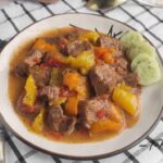 Tender beef, bell peppers, and onions simmered in a savory sauce. A crock pot pepper steak meal that is an effortless dinner recipe. Perfect for busy nights.