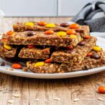 Fuel busy school days with these Healthy no-bake Reese’s Pieces snack bars. High-protein, and perfect for lunchboxes or on-the-go snacks.