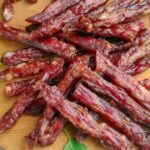 Learn how to make delicious No fuss dried kabanos sausage recipe at home using salami. This easy, homemade snack is a favorite in our kitchen.